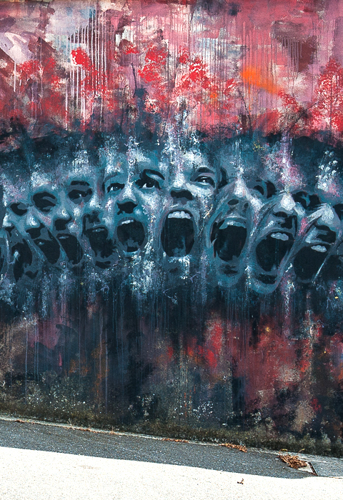 antoine stevens - street art - crimes of minds - brest