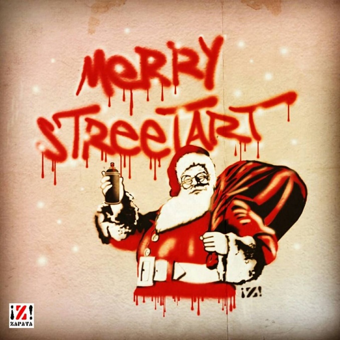 Joyeux Noël Street Art
