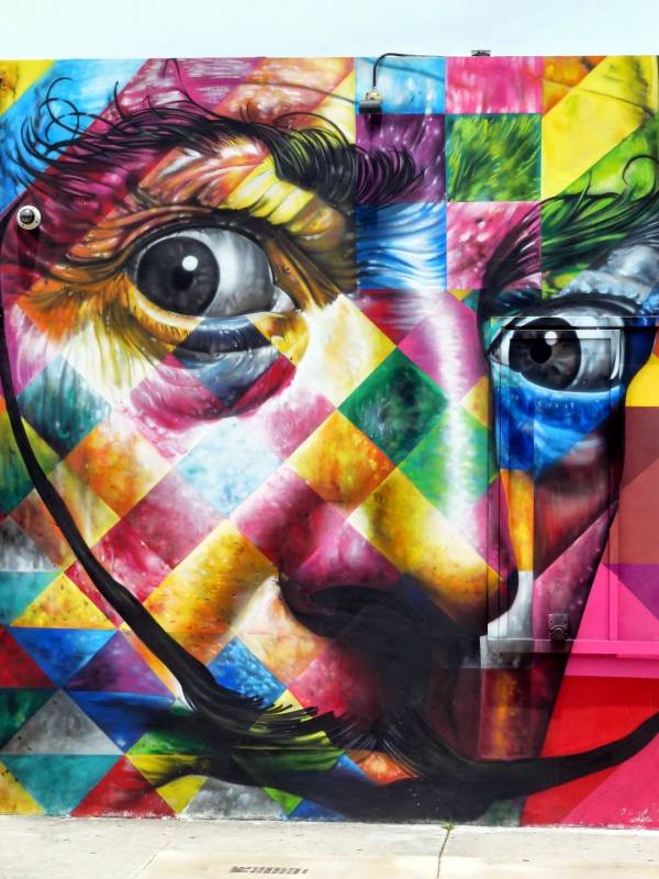 Salvador Dali - Eduardo Kobra // photo @vidos - mai 2014 - street-art-avenue