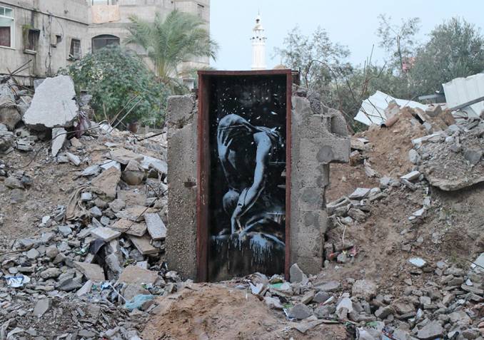 Banksy // Gaza 2015