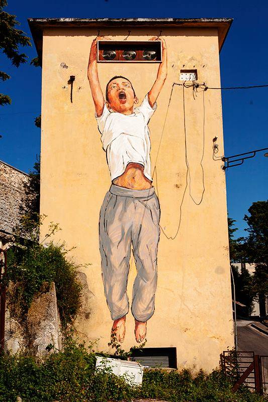 Ernest Zacharevic, Arce Italie