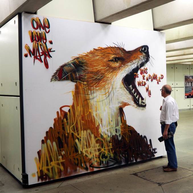 rencontre sur un quai de gare