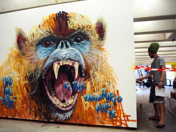 Louis "Masai" Michel, Quai36 - Gare du Nord Paris // photo juin 2015 @vidos - street-art-avenue