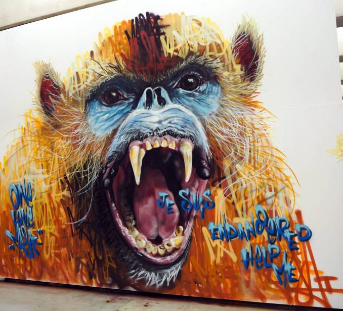 Louis "Masai" Michel, Quai36 - Gare du Nord Paris // photo juin 2015 @vidos - street-art-avenue