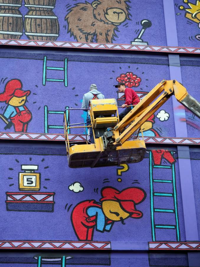 JACE, "Donkey Kong" Paris 13 // photo juillet 2015 @ vidos - street-art-avenue