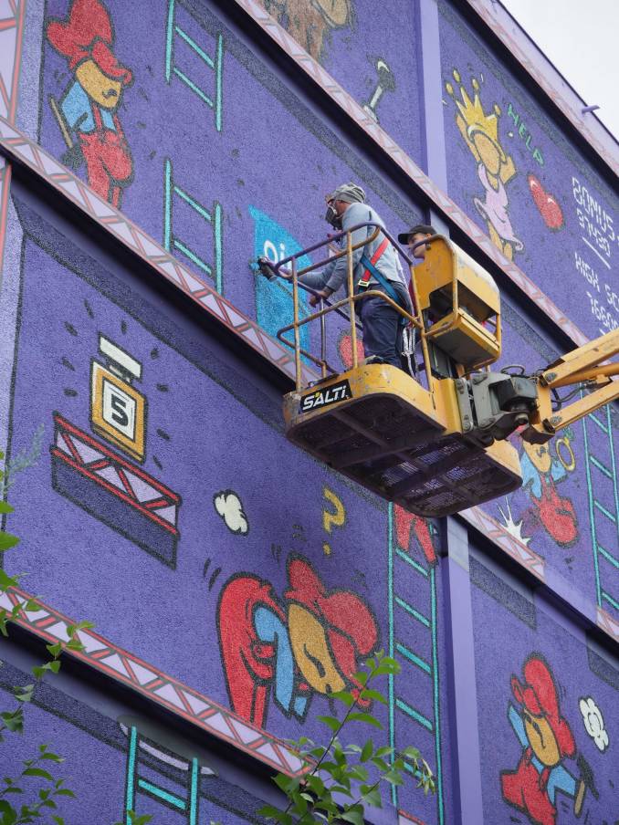 JACE, "Donkey Kong" Paris 13 // photo juillet 2015 @ vidos - street-art-avenue