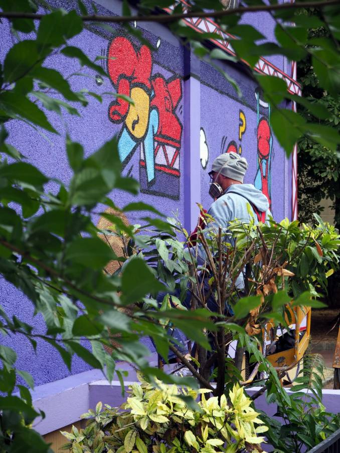 JACE, "Donkey Kong" Paris 13 // photo juillet 2015 @ vidos - street-art-avenue