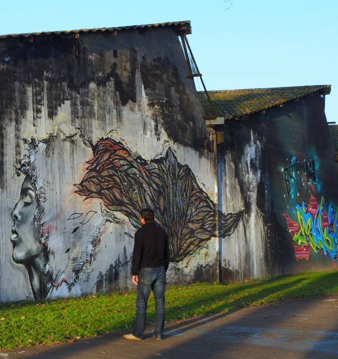 Jef x Moyoshi x La rouille - Redon // photo déc 2015 @vidos - street-art-avenue