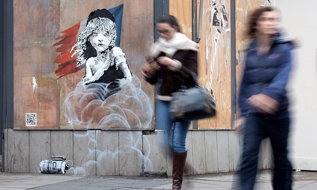 Banksy, Londres // photo 2016 © Christian Sinibaldi (The Guardian)
