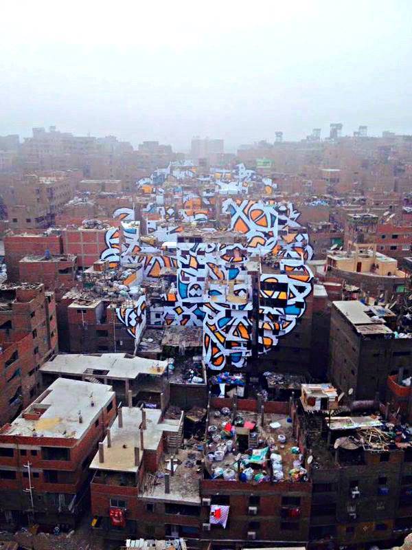el seed - street art - le caire - zabbaleen