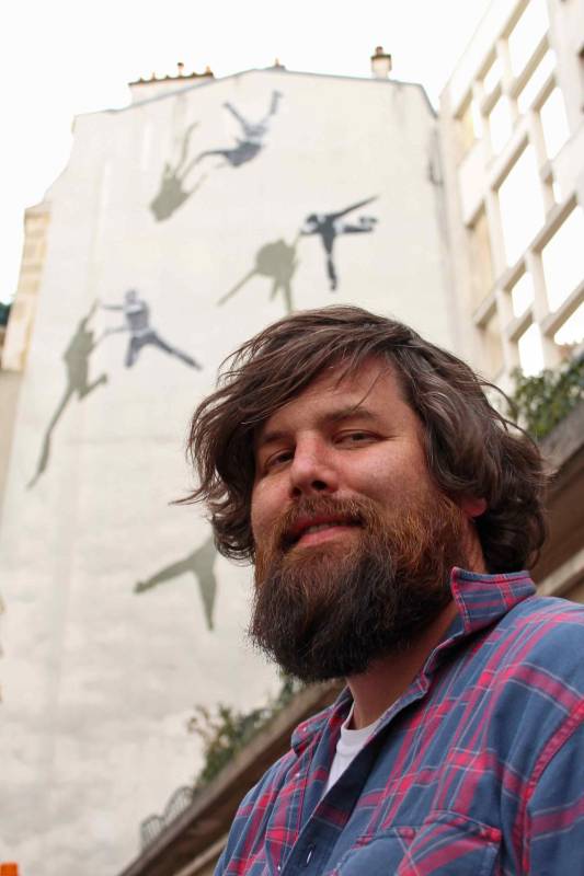 anders gjennestad - strok - street art - paris 13