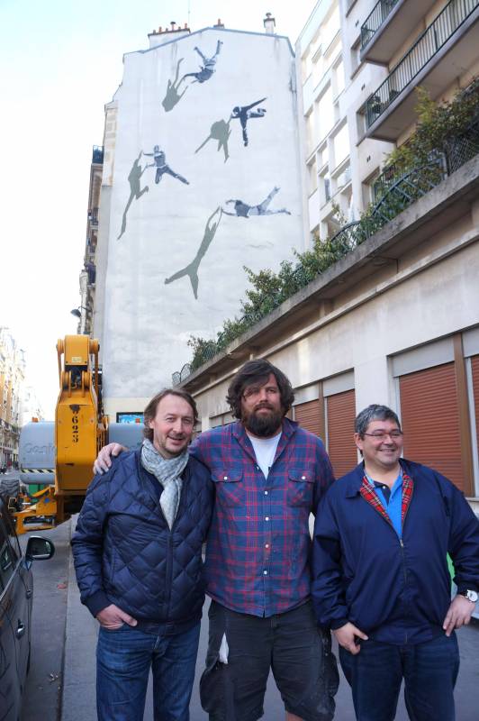 anders gjennestad - gautier jourdain - jerome coumet - street art - paris 13