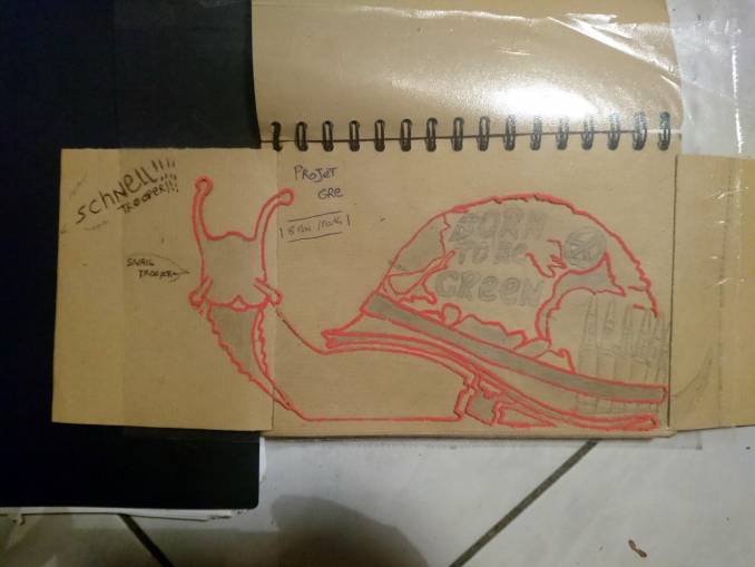 sketch du "Snail Trooper"