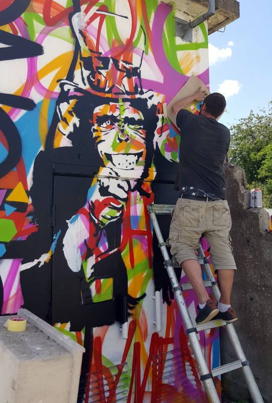 aphone - street art - signe - séné - vannes - bretagne