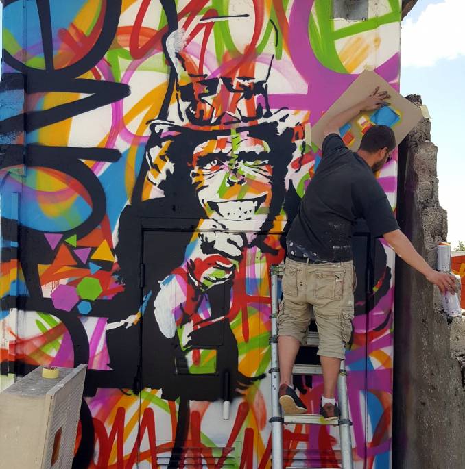 aphone - street art - signe - séné - vannes - bretagne