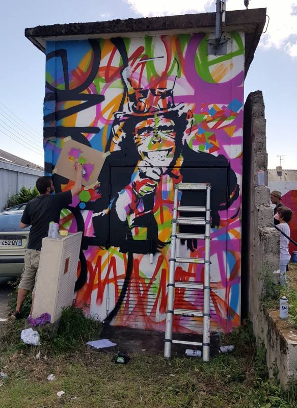aphone - street art - signe - séné - vannes - bretagne