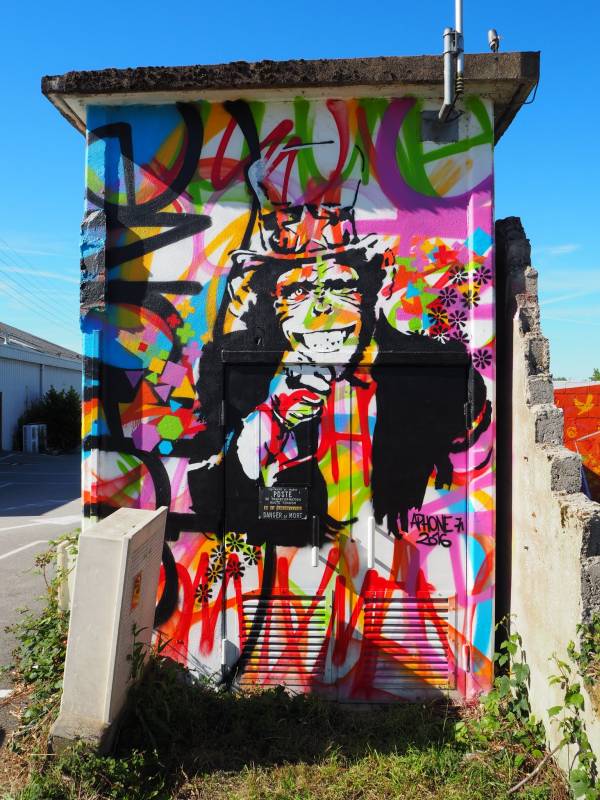 aphone - street art - signe - séné - vannes - bretagne