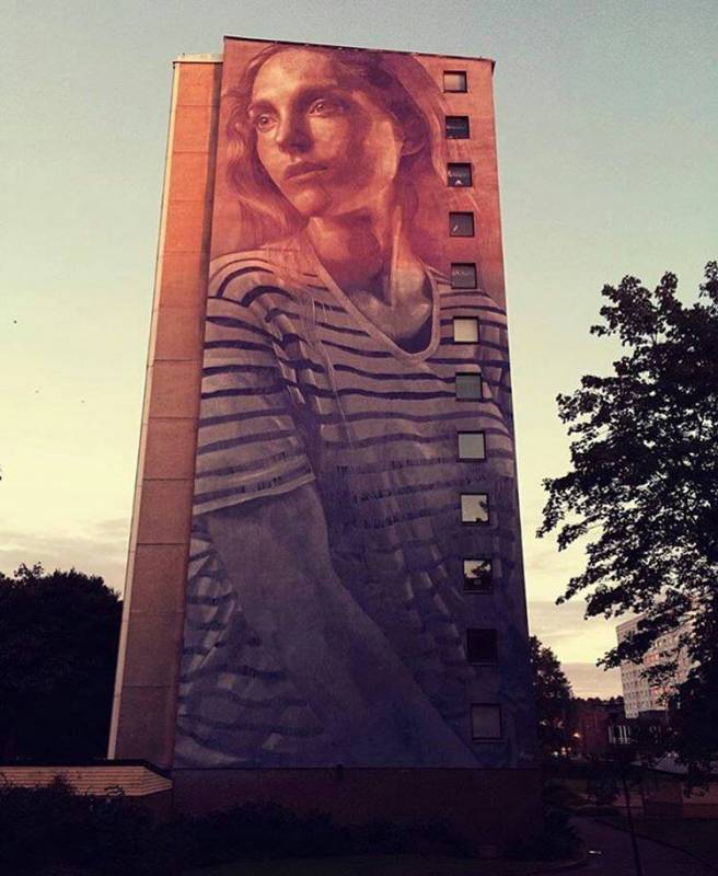 rone - street art - artscape festival - goteborg - suede
