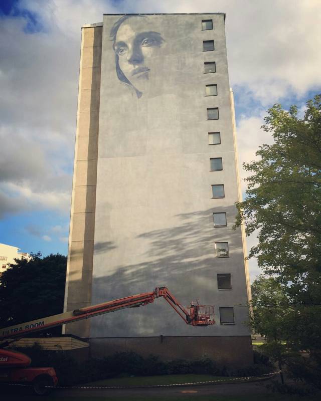 rone - street art - artscape festival - goteborg - suede
