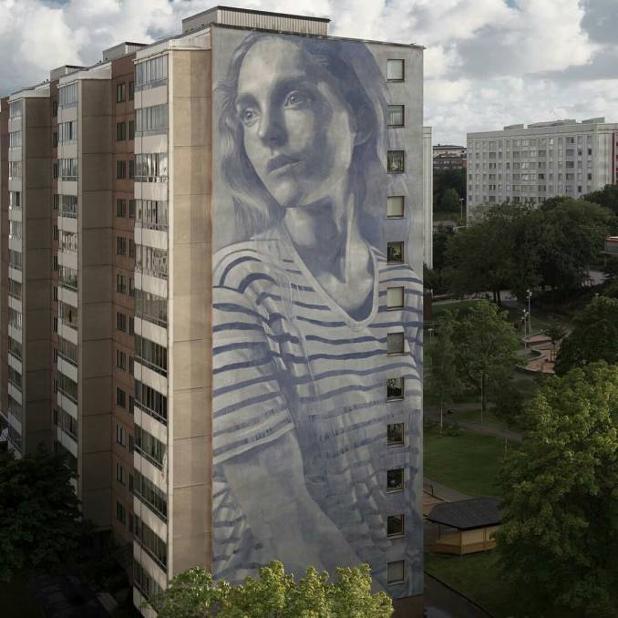rone - street art - artscape festival - goteborg - suede