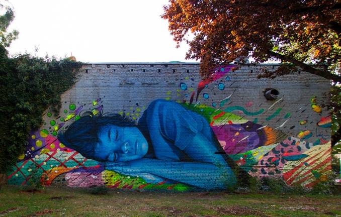lonac - chez 186 - technicolor dream - street art - ohoho festival - zagreb - croatie