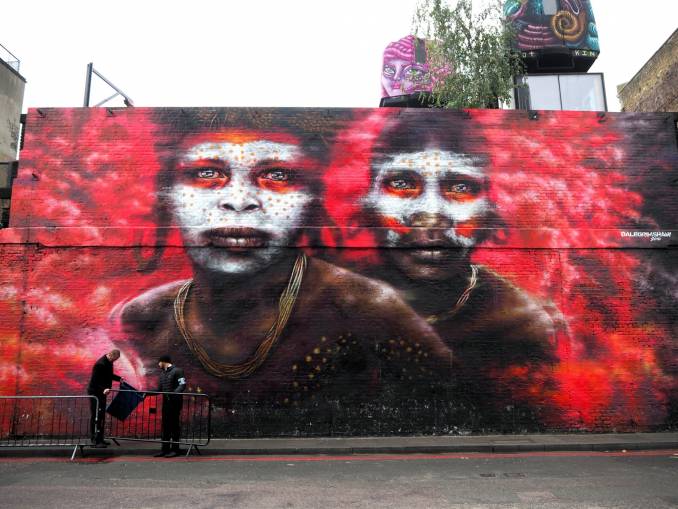 dale grimshaw - street art - shorditch - londres