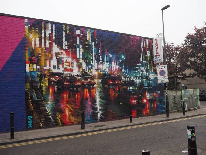 dan kitchener - dank - street art - london rush - shoreditch - londres