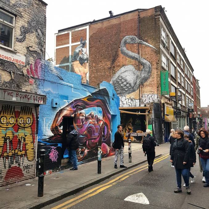 Mr Cenz - street art - shoreditch - london - hanbury street