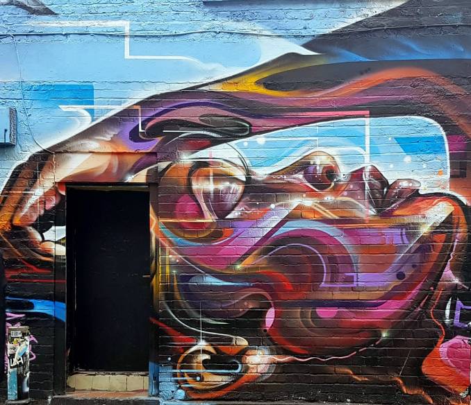 Mr Cenz - street art - shoreditch - london - hanbury street