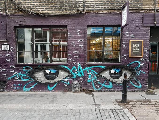 my dog sighs - street art - shoreditch - london