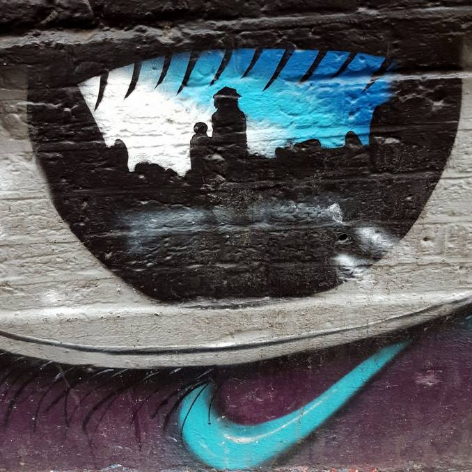 my dog sighs - street art - shoreditch - london