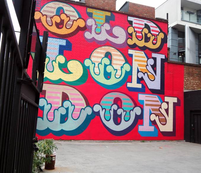 ben eine - old london - street art - shoreditch - london - club row street