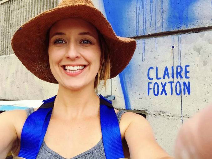 claire foxton - street art - wonderwalls festival - wollongong - australia