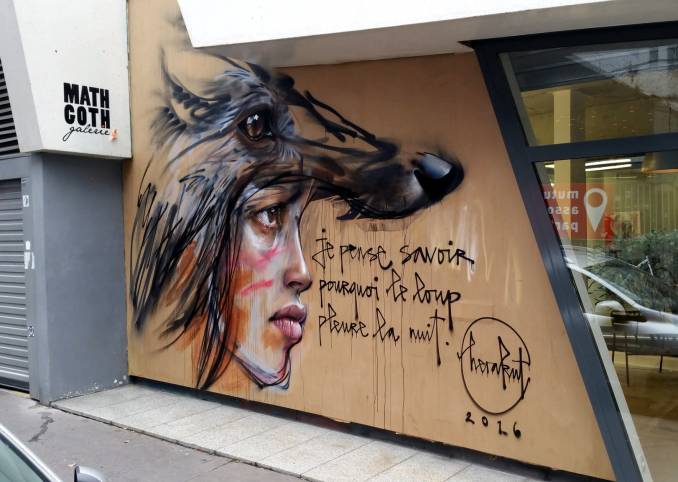 herakut - street art - galerie mathgoth - paris