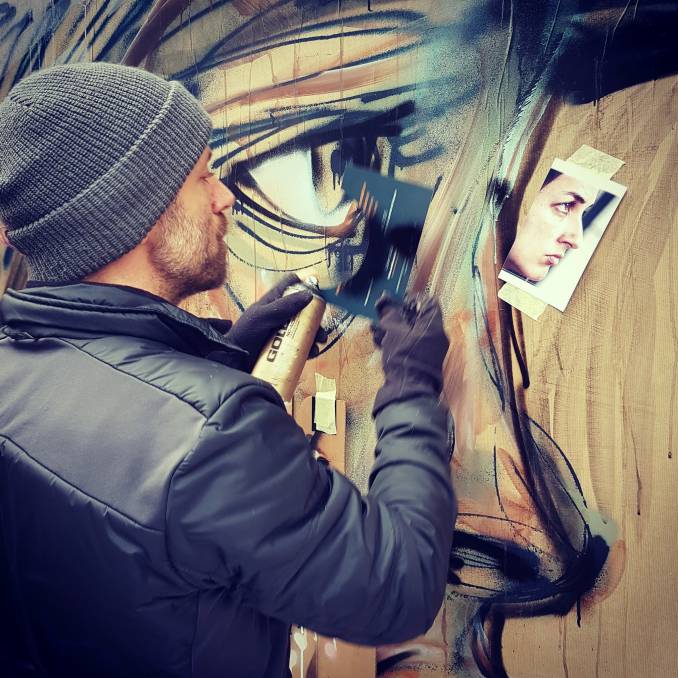 herakut - street art - galerie mathgoth - paris