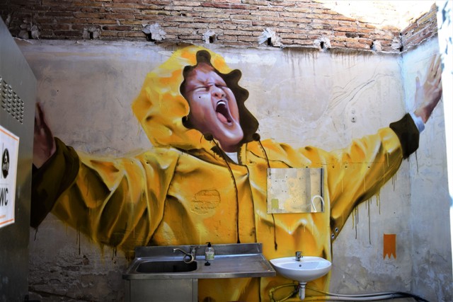 ManuManu, Nau Bostik, Barcelone // photo déc. 2016 cc Alain @streetartavenue