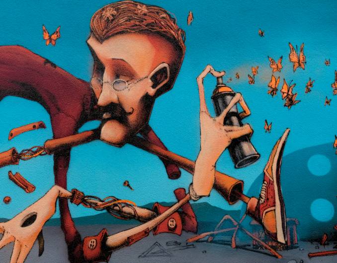 maye - street art - le mur orléans - david templier photographe