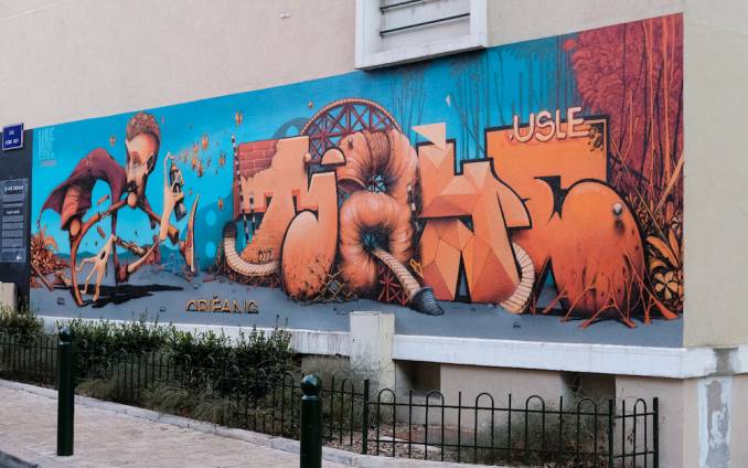 maye - street art - le mur orléans - david templier photographe