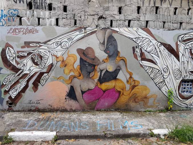 miss van - ciro schu - street art - beco do batman - vila madalena - sao paulo