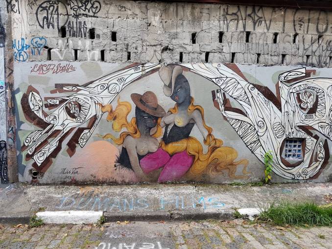 miss van - ciro schu - street art - beco do batman - vila madalena - sao paulo
