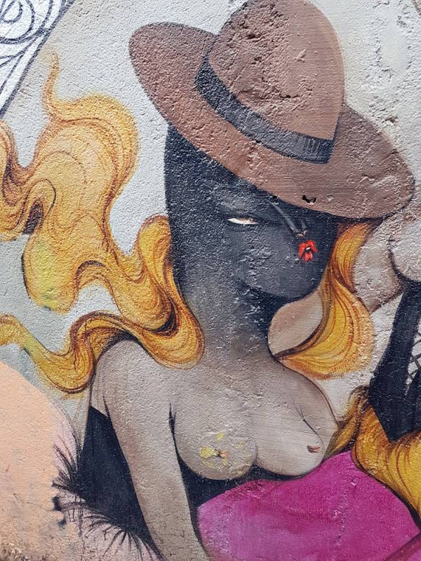 miss van - ciro schu - street art - beco do batman - vila madalena - sao paulo