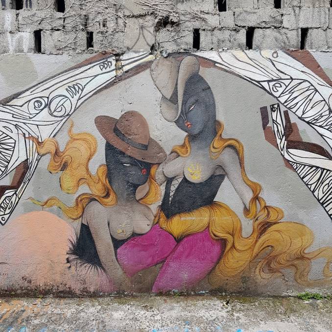 miss van - ciro schu - street art - beco do batman - vila madalena - sao paulo