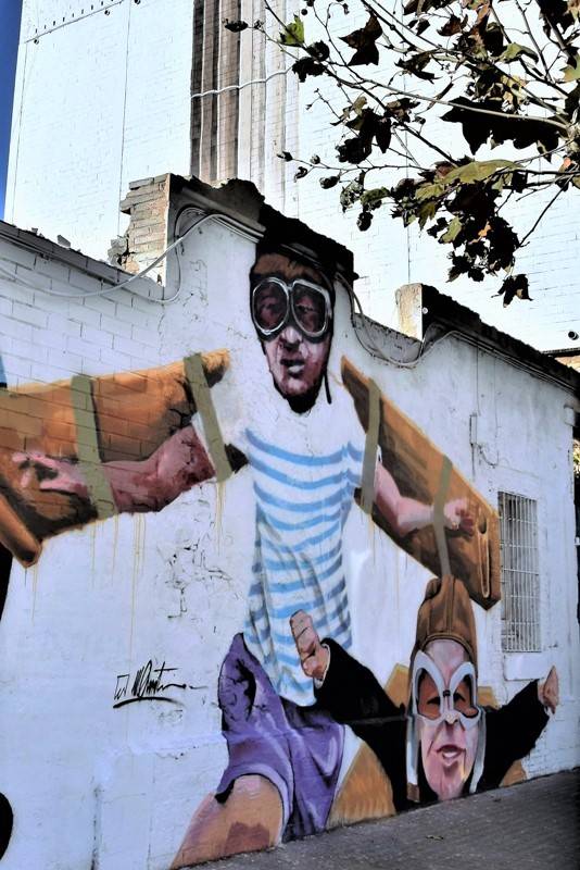 manumanu - steet art - barcelone