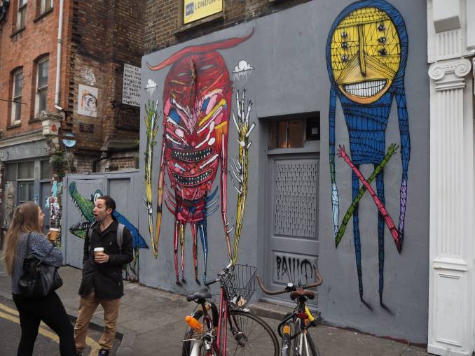 bault - street art - hanbury street - brichlane - shoreditch - londres