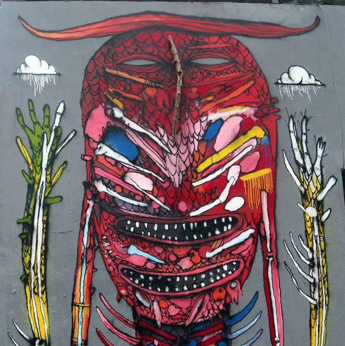 bault - street art - hanbury street - brichlane - shoreditch - londres