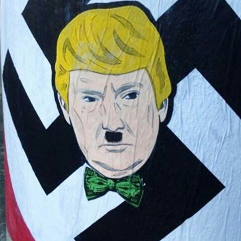 trump - dumptrump - street art avenue - graffiti