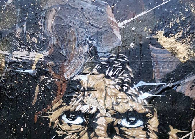 desy - street art - collage - pochoir - vannes