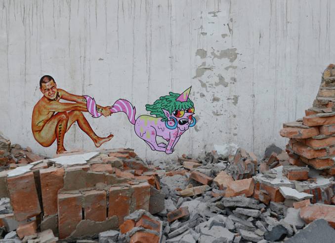 robbbb - street art - pekin - china