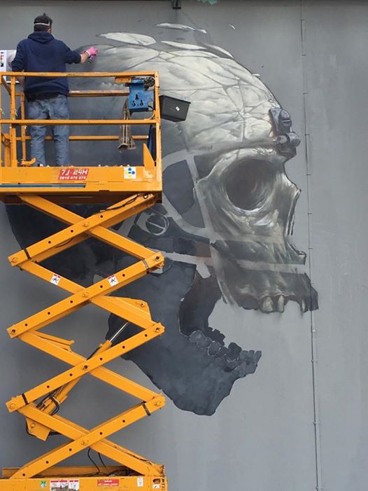 bom.k - street art - effets secondaires - galerie itinerrance - paris