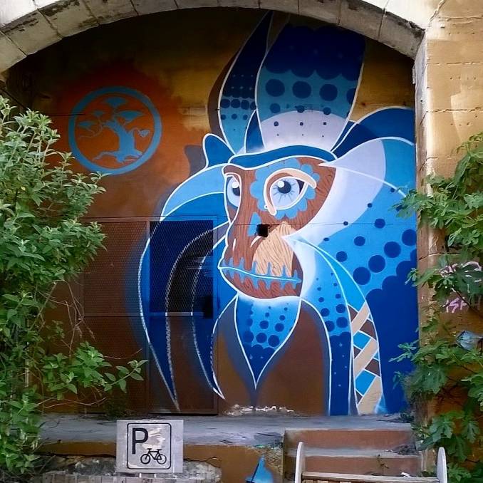 gz - street art - darwin - caserne niel - bordeaux